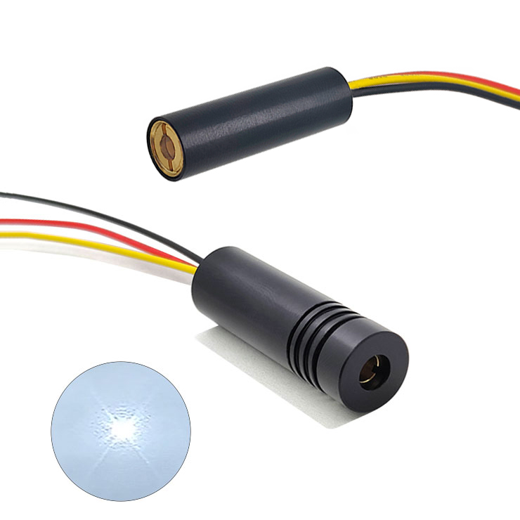 820nm 30mW/50mW/100mW Infrared Invisible Dot Laser Module TTL Modulation Φ12X40mm